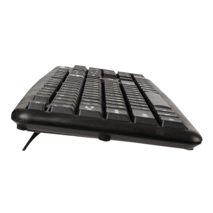Клавиатура ExeGate Professional Standard LY-331L5 (USB, полноразмерная, влагозащищенная, 104кл., Enter большой, длина кабеля 2,55м, черная, Color box) EX286178RUS