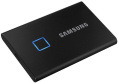 2ТБ Внешний диск SSD Samsung T7 Touch MU-PC2T0K/WW, USB-C, запись - 1000МБ/с, чтение - 1050МБ/с, черный
