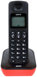 Радиотелефон Sanyo RA-SD53RUR, красный и черный