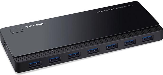 Хаб (разветвитель) TP-LINK UH720, черный