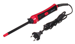 Щипцы для завивки StarWind SHE6610,  розовый и черный