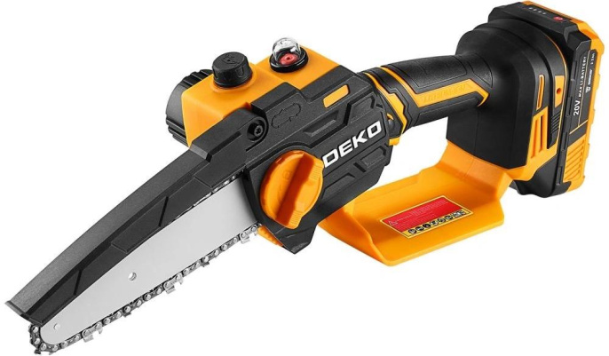 Цепная пила Deko DKCHS 20-6 PRO 20Вт дл.шины:12" 30cm 083-2011