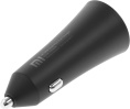 Автомобильное зарядное устройство Xiaomi Mi 37W Dual-Port Car Charger, 2xUSB-A, 37Вт, 3A, черный [gds4147gl]