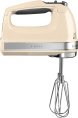 Ручной Миксер KitchenAid, 9 скоростей, кремовый 5KHM9212EAC