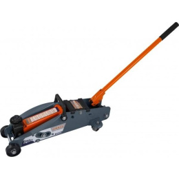 Подкатной домкрат с фиксатором в кейсе Ombra OHT225C 2.5 т 140-387 мм 55762 055762