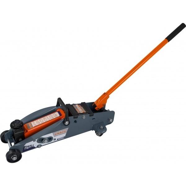 Подкатной домкрат с фиксатором в кейсе Ombra OHT225C 2.5 т 140-387 мм 55762 055762