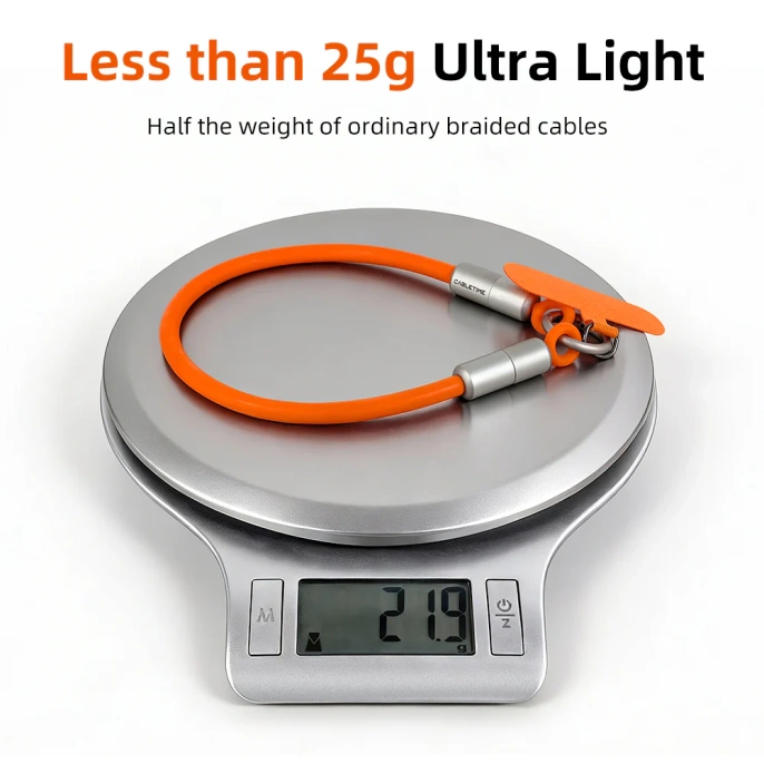 Ремешок на запястье с кабелем CABLETIME CU46B (CT-CL60-ASB) 0.3м USB-C PD60W черный