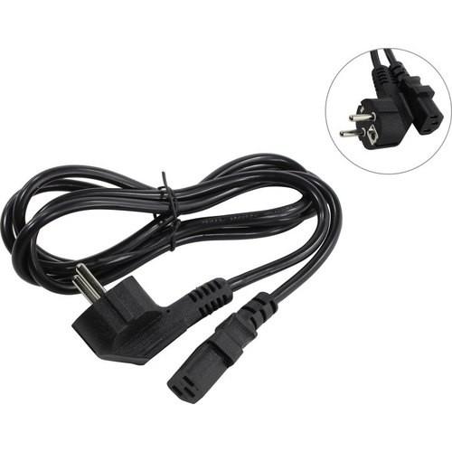 Кабель питания ExeGate Special PC-1.8S-Schuko У - C13/3x0.5 Евровилка угловая Schuko- C13, 3*0.5mm2, CCA, черный, 1.8м ES280999RUS