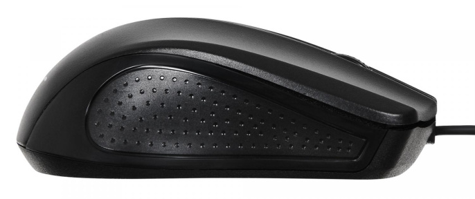 Мышь проводная Acer OMW010, оптическая, USB, 1200dpi, черный [zl.mceee.001]