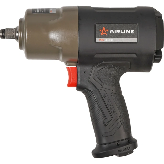 Гайковерт пневматический ударный композитный Airline 1/2"DR 1890Нм PRO ATAZ114