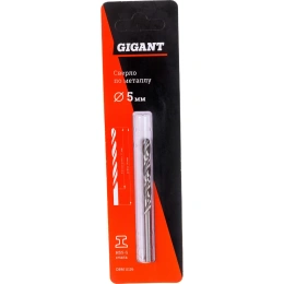 Сверло по металлу HSS-G (5х86х52 мм) Gigant DBM 11126