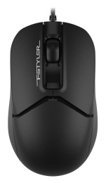 Комплект (клавиатура+мышь) A4TECH Fstyler F1512, USB, проводной, черный [f1512 black]