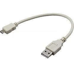 Rexant 18-1162 Кабель USB-A – micro USB, 2,4А, 0,2м, серый