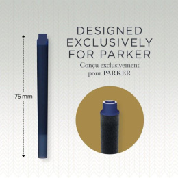 Картридж Parker Z11 цвет чернил: синий, для ручек перьевых 5шт [1950384]