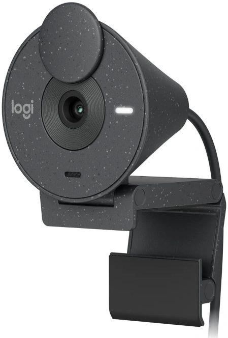 Web-камера Logitech HD Webcam Brio 300,  графитовый [960-001437]