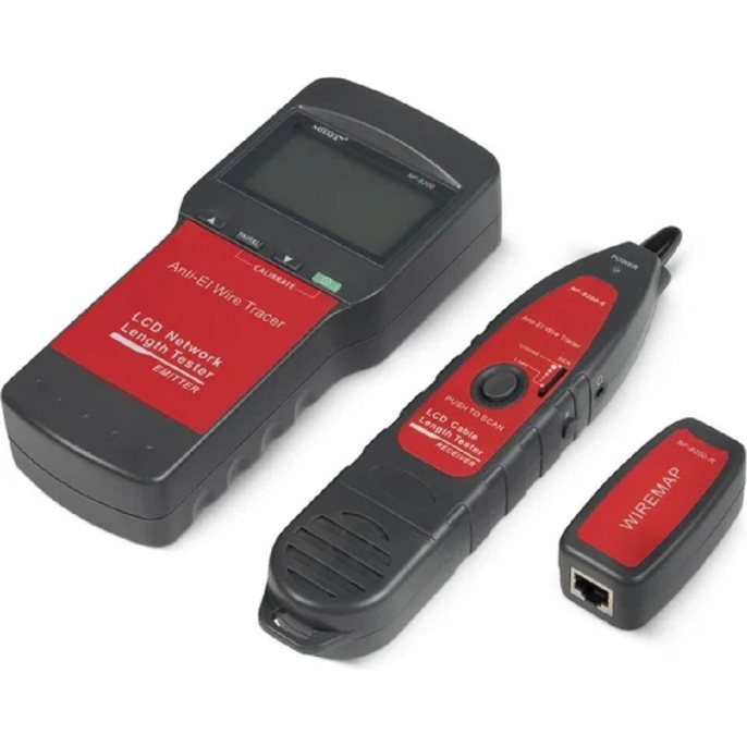 Кабельный тестер Cabeus CT-LCD-RJ45-Scan c LCD дисплеем и тон-генератором