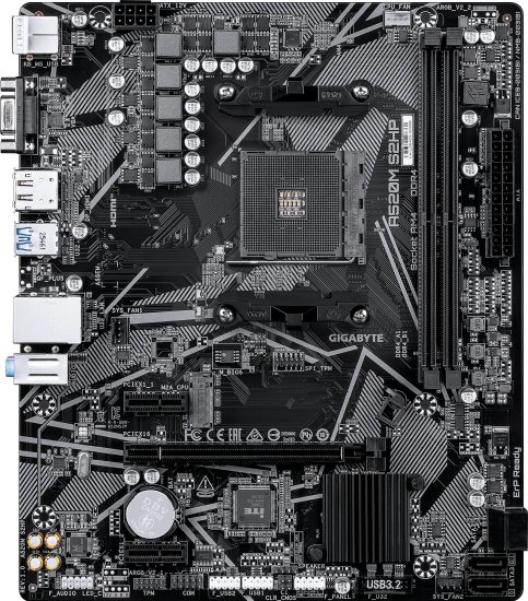 Материнская плата GigaByte A520M S2HP rev. 1.0 A520M S2HP rev. 1.0