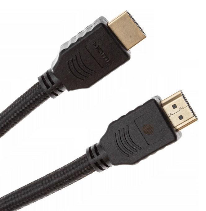Кабель аудио-видео Cactus CS-HDMI.2.1-1,  HDMI (m) -  HDMI (m),  ver 2.1,  1м, GOLD,  серебристый