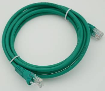 Патч-корд cat.5E molded 2м зеленый RJ-45 m -RJ-45 m упак.:1шт LANMASTER