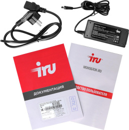 Моноблок IRU Агат P2315 23.8" Full HD i5 10400 2.9 8Gb SSD240Gb UHDG 630 FreeDOS GbitEth WiFi BT 120W клавиатура мышь Cam черный 1920x1080 RUS (1623082)