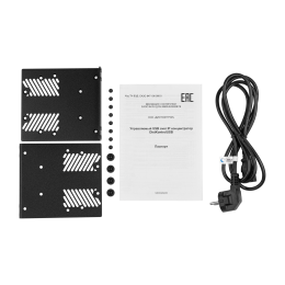Управляемый USB over IP концентратор DistKontrolUSB-64 с 64 портами USB с 2 блоками питания, Ethernet 2 x 10/100/1000 Mb/ Защитный модуль с замком