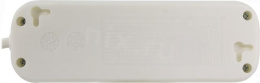 Сетевой удлинитель Defender E318, 1.8м, белый [99221]