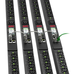 Блок распределения питания APC Rack PDU 9000 Switched, ZeroU, 16A, 230V, 21 C13 & 3 C19, IEC309 Cord (APDU9959EU3)