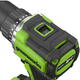 Дрель-шуруповерт Greenworks DD345 аккум. патрон:быстрозажимной 3708307