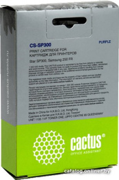 Картридж матричный Cactus CS-SP300 12.7x5 фиолетовый для Samsung Star SP300/250 FR без чипа