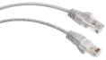 Cabeus PC-UTP-RJ45-Cat.5e-0.15m Патч-корд U/UTP, категория 5е, 2xRJ45/8p8c, неэкранированный, серый, PVC, 0.15м