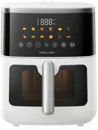 Аэрофритюрница Trouver Air Fryer FD10 Pro Max White емкость корзины: 6 л, номинальная мощность: 2000 Вт, диапазон температур: 40С-230С, режимы приготовления: 12, внутренний материал: металл