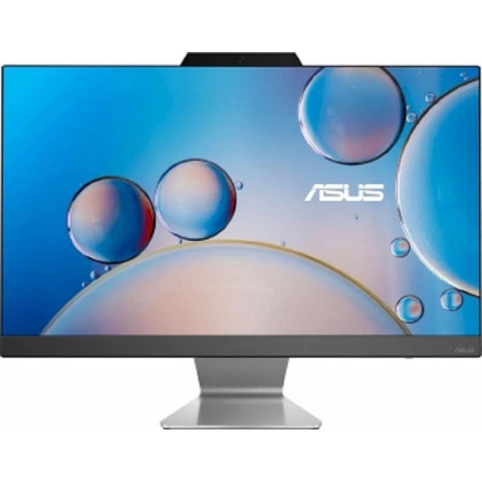 Моноблок Asus F3402WFA-BPC0070 23.8" Full HD Ryzen 5 7520U 2.8 16Gb SSD512Gb RGr CR без ОС GbitEth WiFi BT 90W клавиатура мышь Cam черный 1920x1080