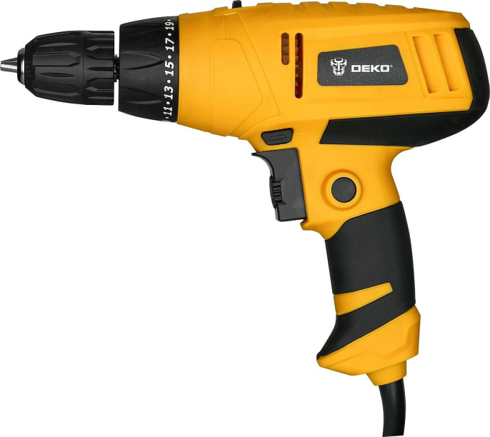 Дрель-шуруповерт Deko DKD450 450Вт патрон:быстрозажимной 063-4280