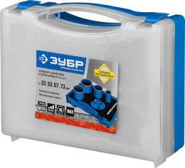 Набор коронок ЗУБР 33350-H6_z01,  универсальное,  шестигранный,  6шт