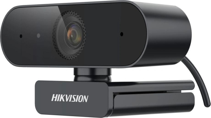 Камера Web Hikvision DS-U02 1080P черный 2Mpix 1920x1080 USB2.0 с микрофоном