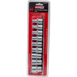 Набор головок РROFFI (9 шт; 1/2; TORX E10-E24) ABTOMTOOL 5423609