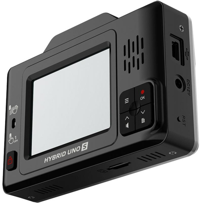 Видеорегистратор с радар-детектором SilverStone F1 Hybrid UNO S, GPS