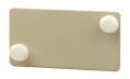 Hyperline FO-FP-BLANK Модуль заглушка, 67х35mm