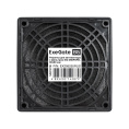 Решетка для вентилятора с фильтром 90x90 ExeGate EG-090PSFB 90x90 мм, пластиковая, квадратная, с пылевым фильтром, черная EX295255RUS