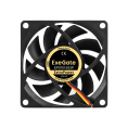Вентилятор 12В DC ExeGate ExtraPower EP07015S3P (70x70x15 мм, Sleeve bearing (подшипник скольжения), 3pin, 3000RPM, 27dBA) EX297039RUS