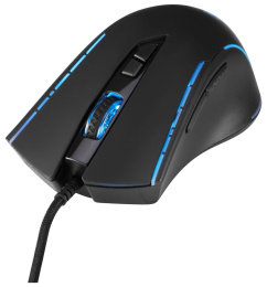 Мышь проводная GMNG 950GM, игровая, оптическая, USB, 7200dpi, черный [1533300]