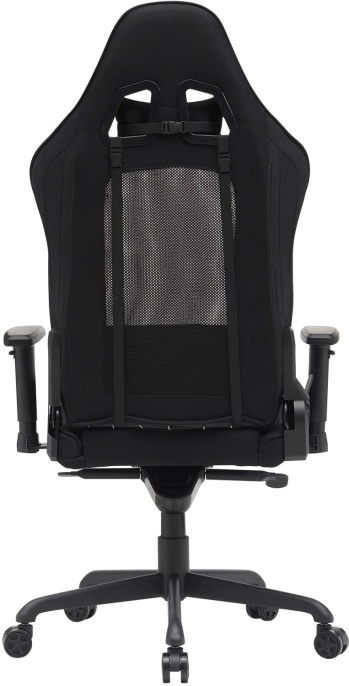 Кресло Cactus CS-CHR-MC04-BBK, ткань, до 150кг, регулируемые 2D подлокотники,  черный