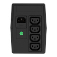 ИБП ExeGate Smart LB-400.LCD.AVR.4C13 (400VA/240W, LCD, AVR, 4*C13, батарея 12V 4.5Ah, Black) EX299623RUS