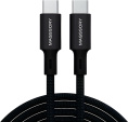 Кабель Magssory Link C CBL021 USB-C 2.4м Черный CBL021b магнитный, 240 Вт, Quick Charger, Power delivery