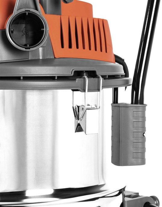 Строительный пылесос Daewoo DAVC 2500SD,  оранжевый