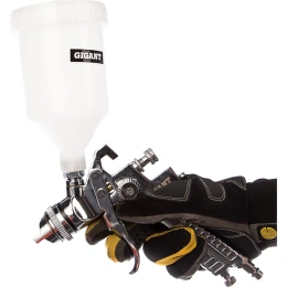 Краскораспылитель (сопло 1,4 мм; бачок 0,6 л, HVLP) Gigant SP 180