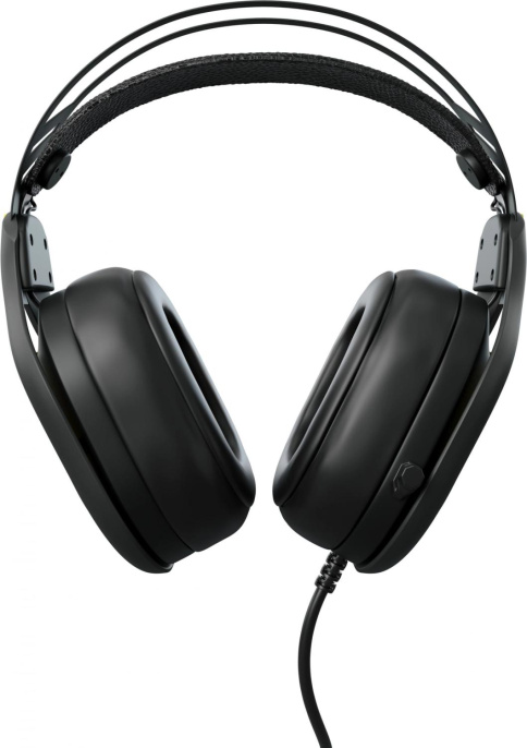 Гарнитура игровая GMNG HS-L630G,  для компьютера, мониторные,  проводные, черный  / желтый [1533561]