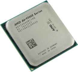 Процессор CPU AMD A6 9500E AD9500AHM23AB 3.0 GHz/2core/SVGA RADEON R5/ 1 Mb/35W Socket AM4