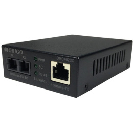 ORIGO OMCF02SC/A1A Медиаконвертер 100Base-TX / 100Base-FX SC , 1310 нм, многомод, до 2 км