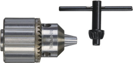 Патрон ключевой Milwaukee 3/8"х24 1-10мм 48660817 для HDE6RQ, кулачковый, зубчатый, внутренняя резьба: 3/8"-24, максимальный диаметр хвостовика: 10 мм